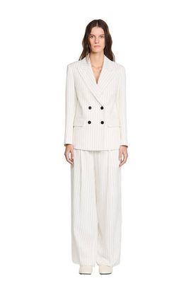 SANDRO SANDRO Striped suit jacket
