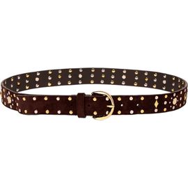 SANDRO SANDRO Suede belt with rivets