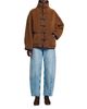 Sandro Sandro Sulivan Leather Trim Faux Fur Jacket - 2