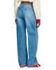Sandro Sandro Sunny High Rise Wide Leg Belted Jeans in Blue Jean - 3