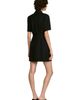 SANDRO SANDRO Tailored Collar Wraparound Dress - 2