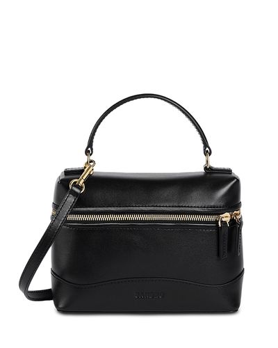 Sandro Sandro Tangolino Leather Top Handle Bag