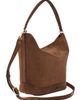 SANDRO SANDRO TANGOSO suede bucket bag - 2