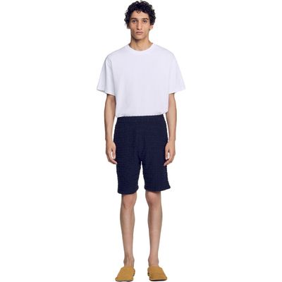 SANDRO SANDRO Terry cloth shorts