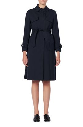 SANDRO SANDRO Trench coat with pleated