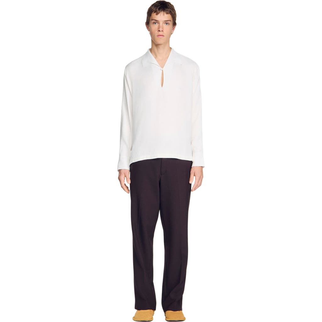 SANDRO SANDRO Tunic-effect shirt