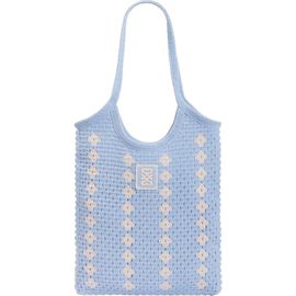 SANDRO SANDRO Two-tone crochet bag