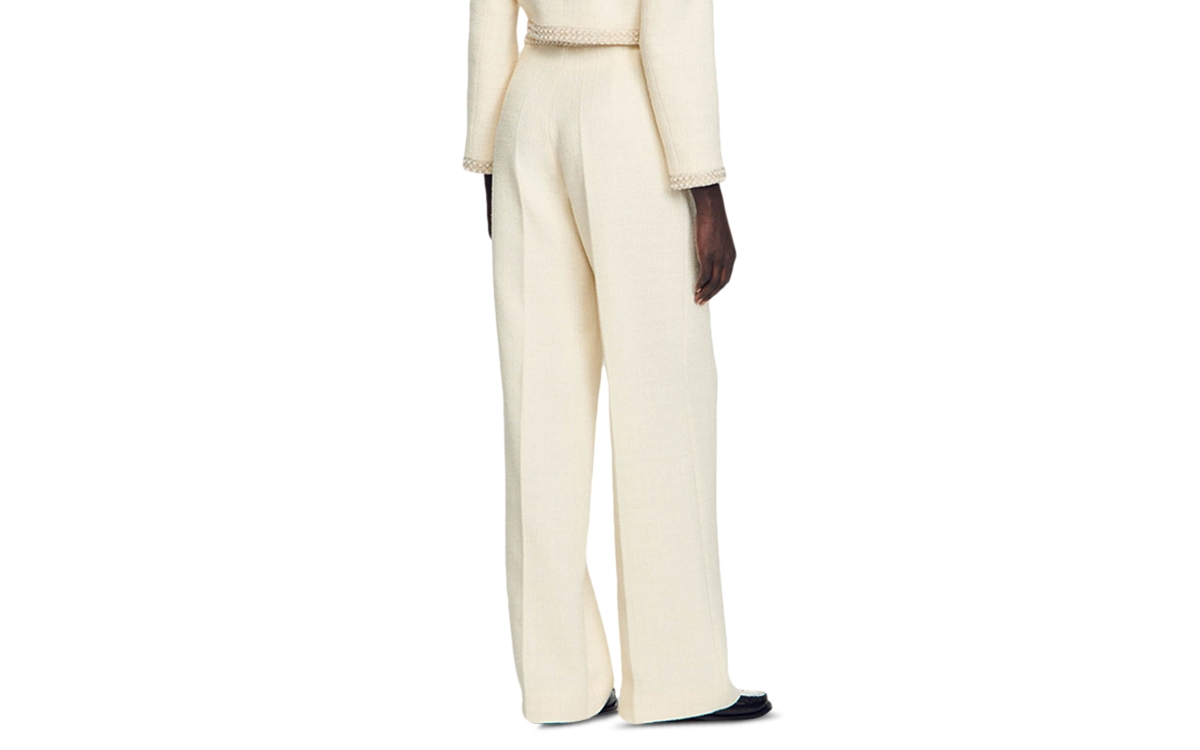 Sandro - Vaye Tweed Flare Pants