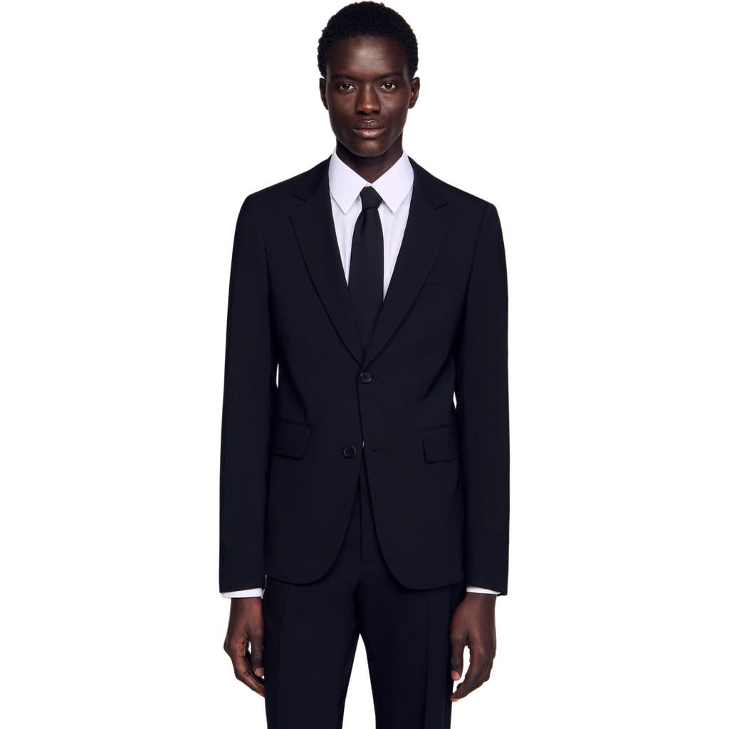 SANDRO SANDRO Virgin wool suit jacket