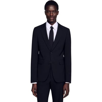 SANDRO SANDRO Virgin wool suit jacket