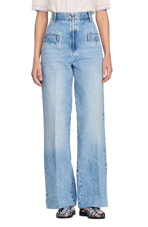 SANDRO SANDRO Wide-leg jeans
