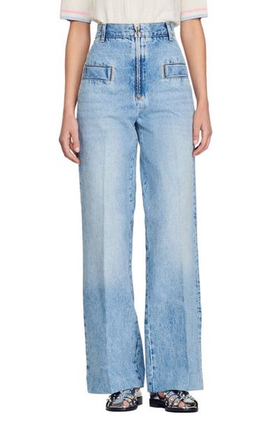 SANDRO SANDRO Wide-leg jeans