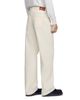 Sandro Sandro Wide Fit Cotton 31.5 Jeans in Ecru - 4