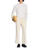 Sandro Sandro Wide Leg Cotton Linen Trousers - 2