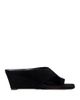 Sandro Sandro Women's Leia Suede Wedge Sandals - 1