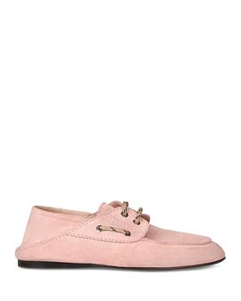 Sandro Sandro Women's Suede Boat Shoe Loafers