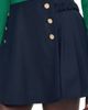 SANDRO SANDRO Wool Skort With Buttons - 3