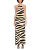 Sandro Sandro Zebra Print Knit Maxi Dress - 2