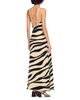 Sandro Sandro Zebra Print Knit Maxi Dress - 4