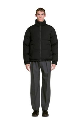 SANDRO SANDRO Zip-up tech fabric puffer jacket
