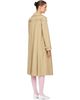 Sandy Liang Sandy Liang Beige Ballena Trench Coat - 3