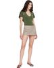 Sandy Liang Sandy Liang Beige Pomme Skort - 4