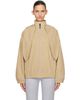 Sandy Liang Sandy Liang Beige Torry Jacket - 1