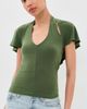 Sandy Liang Sandy Liang Bellini Top Olive - 3