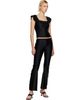 Sandy Liang Sandy Liang Black Abbey Lounge Pants - 4