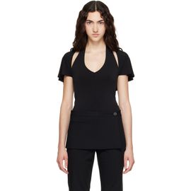 Sandy Liang Sandy Liang Black Bellini Top