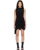 Sandy Liang Sandy Liang Black Cello Minidress - 1