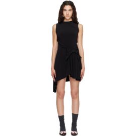 Sandy Liang Sandy Liang Black Cello Minidress