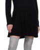 Sandy Liang Sandy Liang Black Hague Minidress - 4