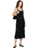 Sandy Liang Sandy Liang Black Hasting Maxi Dress - 4