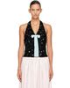 Sandy Liang Sandy Liang Black Hydra Top - 1