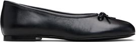 Sandy Liang Sandy Liang Black Paw Ballerina Flats