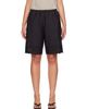 Sandy Liang Sandy Liang Black Pepita Shorts - 1
