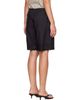 Sandy Liang Sandy Liang Black Pepita Shorts - 3
