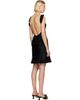 Sandy Liang Sandy Liang Black Prim Midi Dress - 3