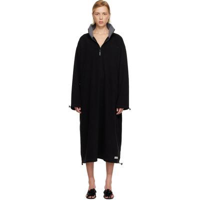 Sandy Liang Sandy Liang Black Sloane Maxi Dress
