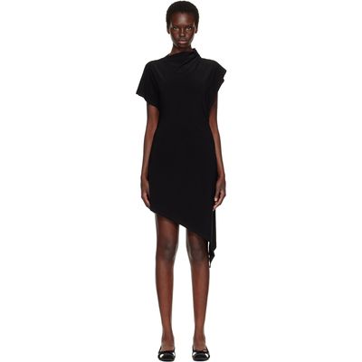 Sandy Liang Sandy Liang Black Sonar Minidress
