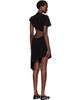 Sandy Liang Sandy Liang Black Sonar Minidress - 3