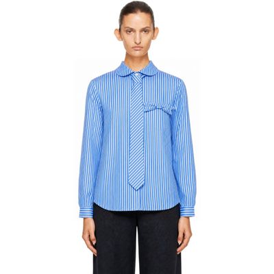 Sandy Liang Sandy Liang Blue Gemma Shirt