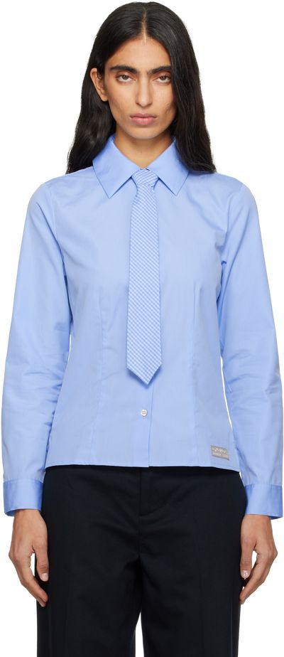 Sandy Liang Sandy Liang Blue Levi Shirt