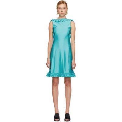 Sandy Liang Sandy Liang Blue Prim Midi Dress