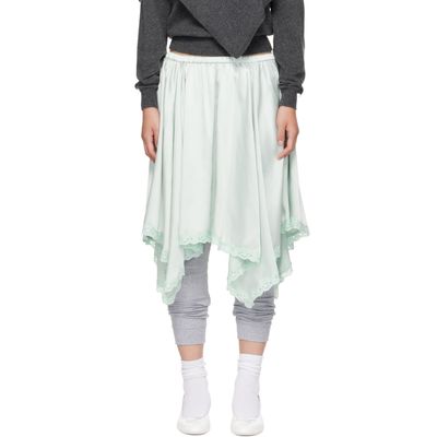 Sandy Liang Sandy Liang Blue Sophie Midi Skirt