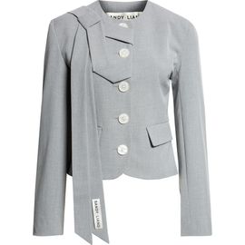 Sandy Liang Sandy Liang Briar Tie Stretch Suiting Jacket