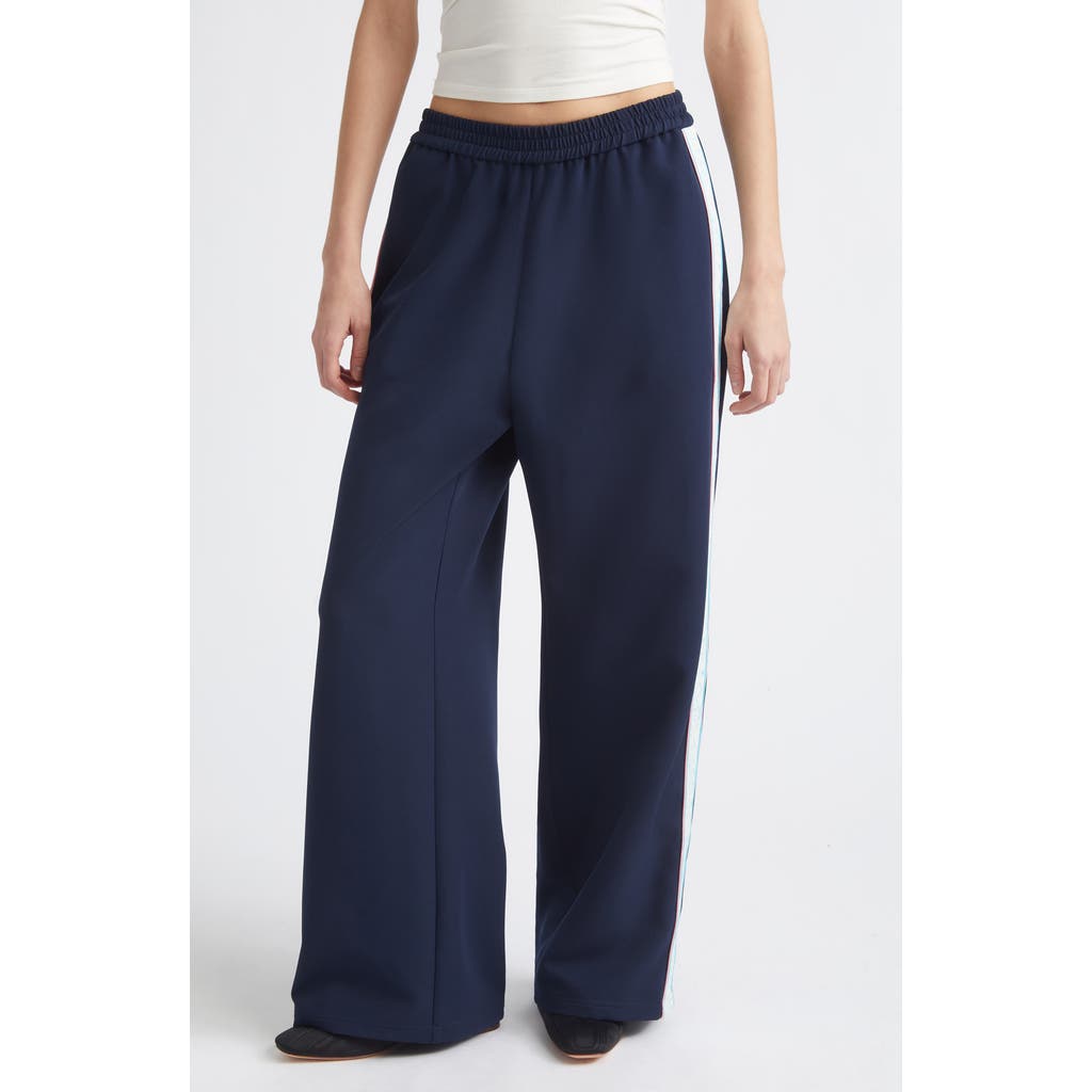 Sandy Liang Sandy Liang Broome Side Stripe Wide Leg Pants