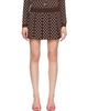 Sandy Liang Sandy Liang Brown Ermine Miniskirt - 1