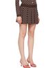 Sandy Liang Sandy Liang Brown Ermine Miniskirt - 2